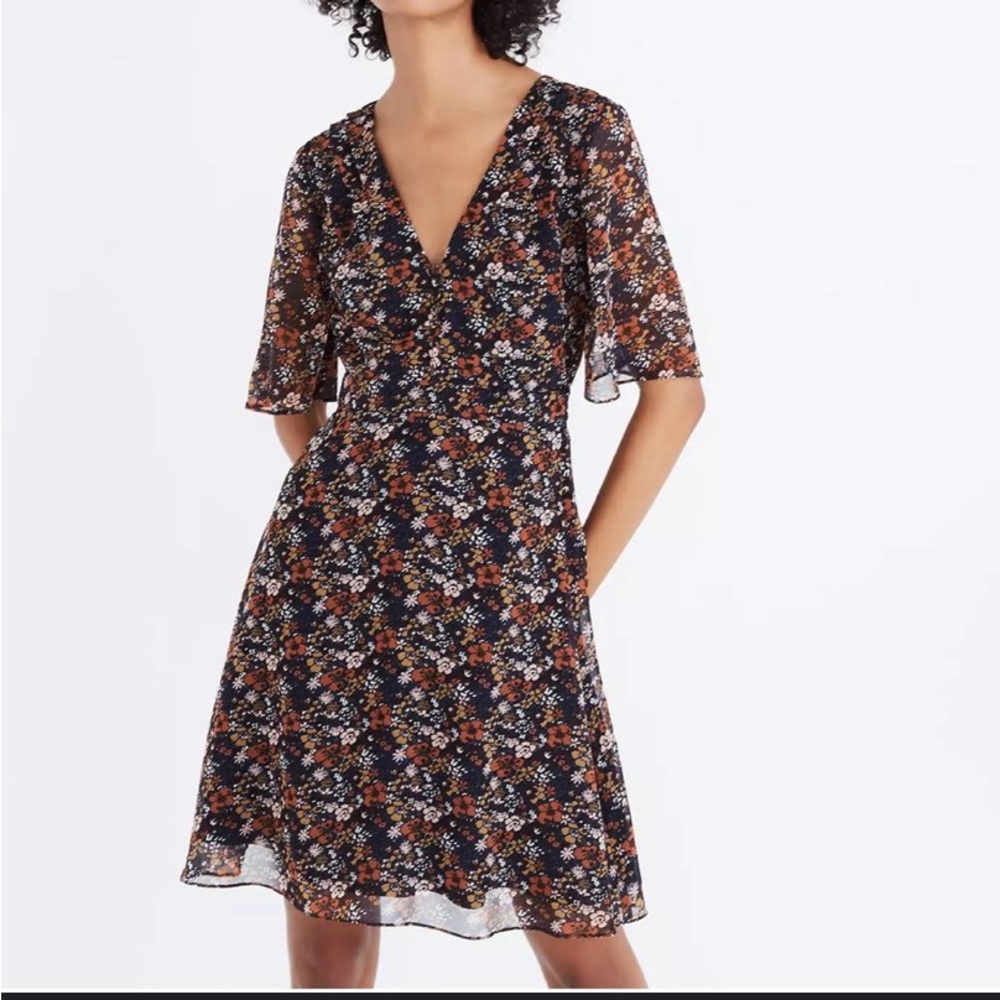 Madewell Floral Dress